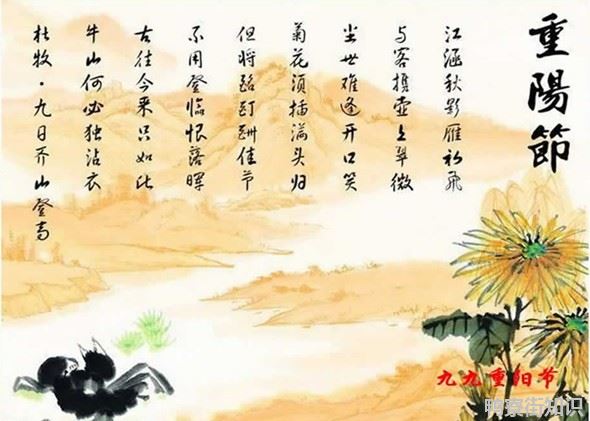 重阳节是几月几日？关于农历九月九日重阳节的来历和习俗